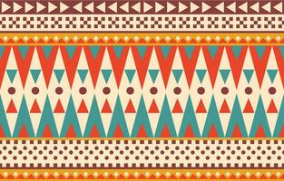 Ethnic abstract ikat art. Aztec ornament print. geometric ethnic pattern seamless  color oriental.  Design for background ,curtain, carpet, wallpaper, clothing, wrapping, Batik, vector illustration.