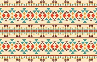 Ethnic abstract ikat art. Aztec ornament print. geometric ethnic pattern seamless  color oriental.  Design for background ,curtain, carpet, wallpaper, clothing, wrapping, Batik, vector illustration.