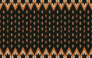 Ethnic abstract ikat art. Aztec ornament print. geometric ethnic pattern seamless  color oriental.  Design for background ,curtain, carpet, wallpaper, clothing, wrapping, Batik, vector illustration.