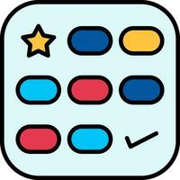 Comparative Vector Design Element Icon
