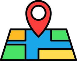 Map Vector Design Element Icon