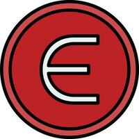 Epsilon Vector Design Element Icon