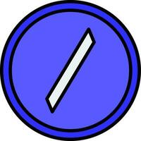 Slash Vector Design Element Icon