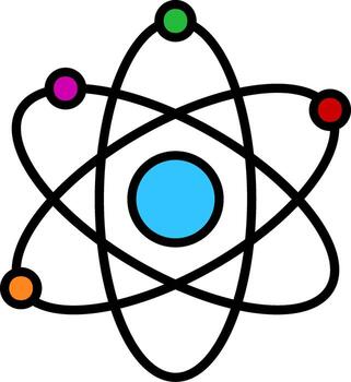 Atom Vector Design Element Icon