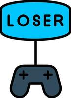 Loser Vector Design Element Icon