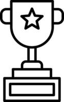 trofeo vector diseño elemento icono