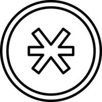 Asterisk Vector Design Element Icon