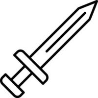 espada vector diseño elemento icono