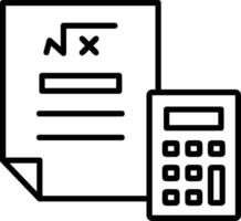 Mathematics Vector Design Element Icon