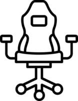 Gaming Chair Vector Design Element Icon