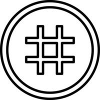Hashtag Vector Design Element Icon