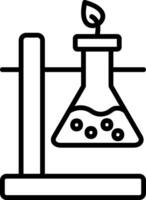 Chemical Reaction Vector Design Element Icon