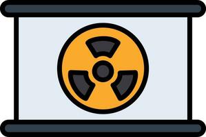 Nuclear Vector Design Element Icon