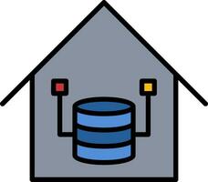 Data Warehouse Vector Design Element Icon