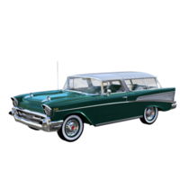 old green car on a transparent background png