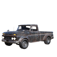 Pickup truck car isolated png
