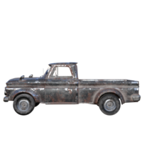 Pickup truck car isolated png