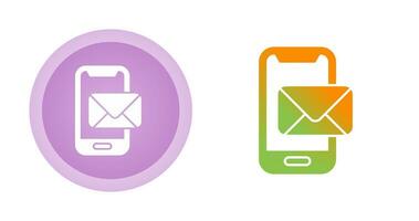 Phone Mail Vector Icon