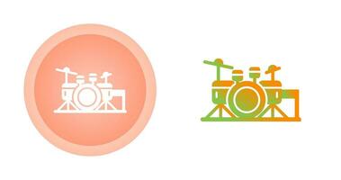 Drum Set Vector Icon