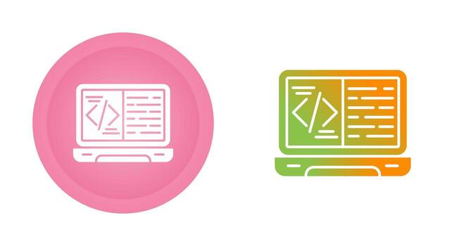 Coding Vector Icon