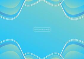 modern frame background design gradient blue vector