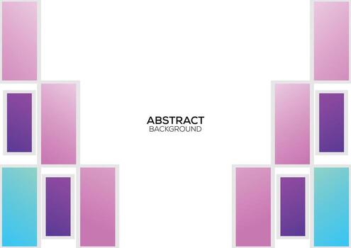 rectángulo degradado moderno antecedentes resumen diseño vector