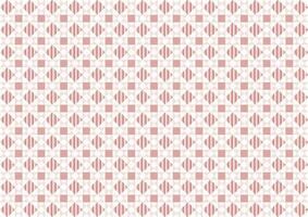 Geometric red square pattern decoration line modern abstract background vector