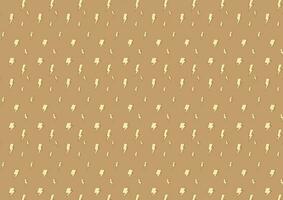 Thunder cartoon yellow cute random pattern weather decoration background vector