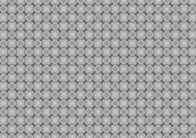 Geometric gray square circle pattern decoration net modern abstract background vector