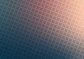 Gradient square abstract geometric net line pattern blue decoration background vector