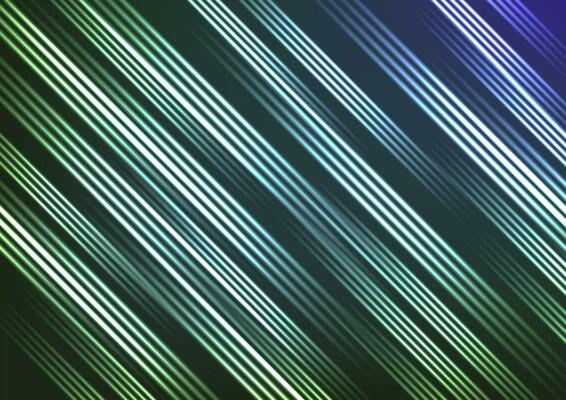 Abstract green neon line pattern light straight beeline presentation background