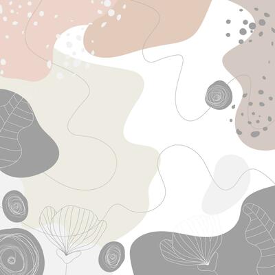 abstract bacground waves modern boho style