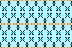 Geometric ethnic pattern vector illustration background.Seamless pattern traditional.Colorful ethnic pattern.Design for background,wallpaper,batik,fabric,carpet,clothing,wrapping,textile.