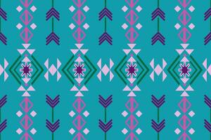 Damask style pattern for textile and decoration.Seamless pattern in tribal.Native aztec boho vector design.Background patch pattern with traditional style,design for decoraation and textiles