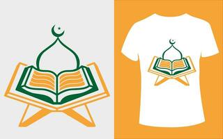 Al Quran t-shirt design vector