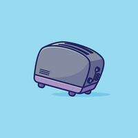 Toaster simple cartoon vector illustration electronic devices concept icon isolated