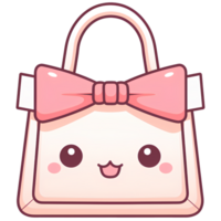 sac kawaii illustration ai génératif png