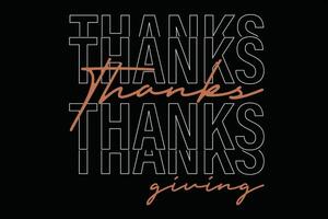 Thanksgiving Funny T-Shirt Design vector