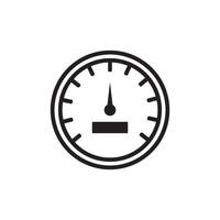 speedometer icon vector