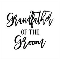 Stylish , fashionable  and awesome bridal party  typography art and illustrator vector