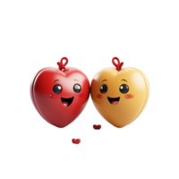 amore emoji, amore emoji png, amore emoji simbolo, 3d amore emoji, trasparente sfondo, ai generativo png