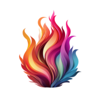 Fire, Fire Logo, Fire Png, Fire Icon, Fire Sign, Fire Symbol, Transparent Background, AI Generative png
