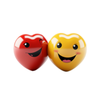 Love Emoji, Love Emoji Png, Love emoji symbol, 3D Love Emoji, Transparent Background, AI Generative png