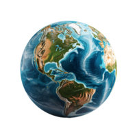 Earth Png, Earth Realistic Png, Earth With Transparent Background, AI Generative png