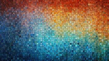 textura píxel mosaico cuadrícula ai generado foto