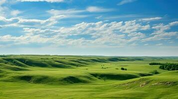 landscape kansas flint hills ai generated photo