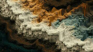 big sorting algorithm patterns ai generated photo