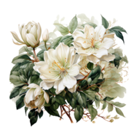 Jasmin Blume, Jasmin Blume png, Jasmin transparent Blume, ai generativ png