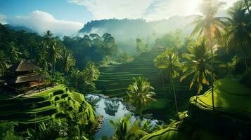 beautiful indonesian paradise indonesian ai generated photo