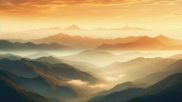 europe sunrise pyrenees pyrenees ai generated photo